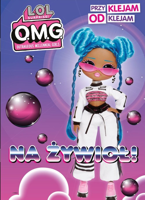 L.O.L. Surprise Przyklejam Odklejam Na żywioł