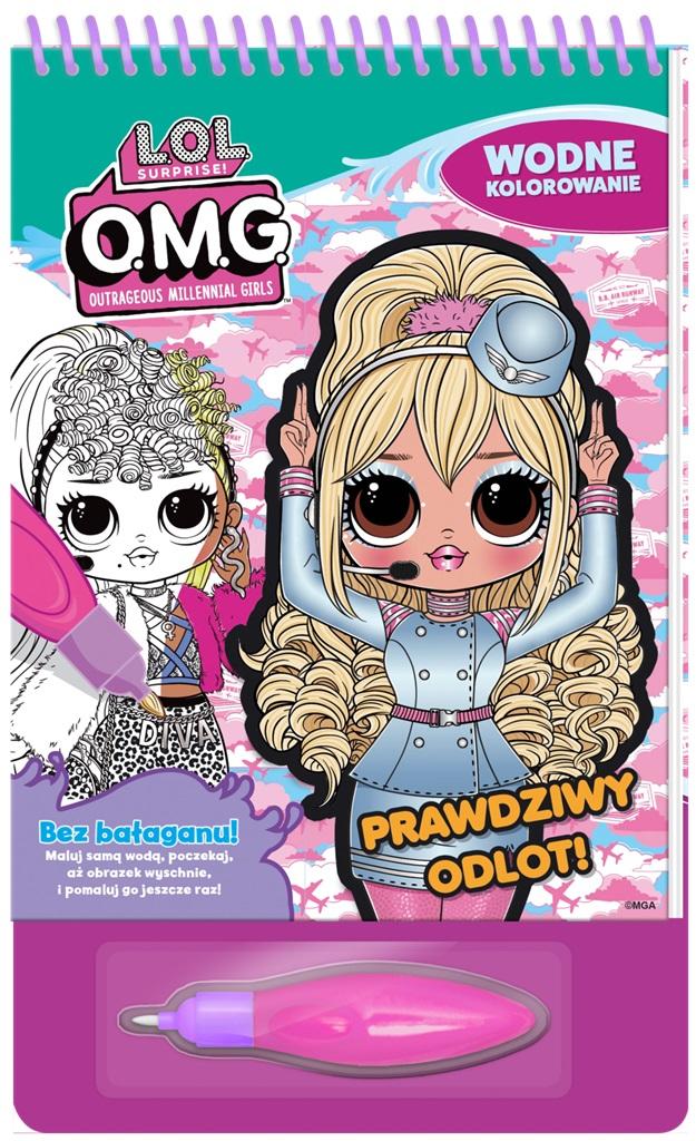 L.O.L. Surprise! Wodne kolorowanie Prawdziwy odlot