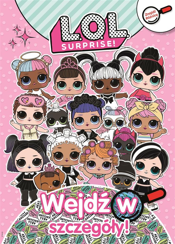 L.O.L. Surprise! Znajdź różnicę. Wejdź w szczegóły!