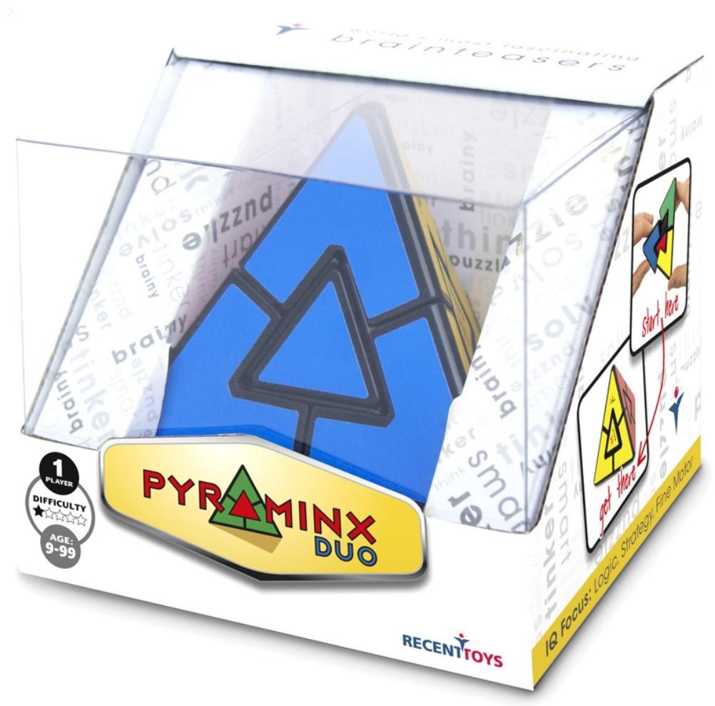 Łamigłówka Pyraminx Duo Recent Toys poziom 2/5