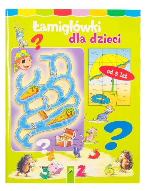 Łamigłówki dla dzieci od 5 lat zielona