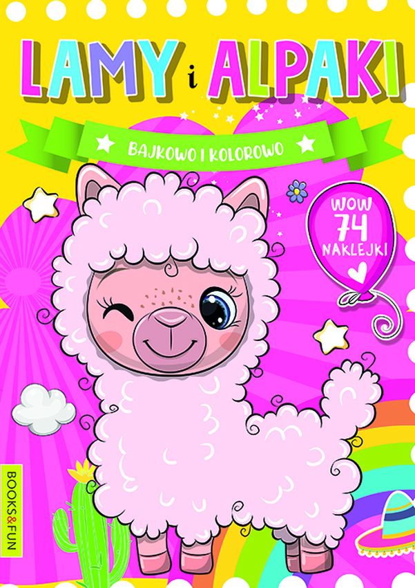 Lamy i alpaki Bajkowo i kolorowo