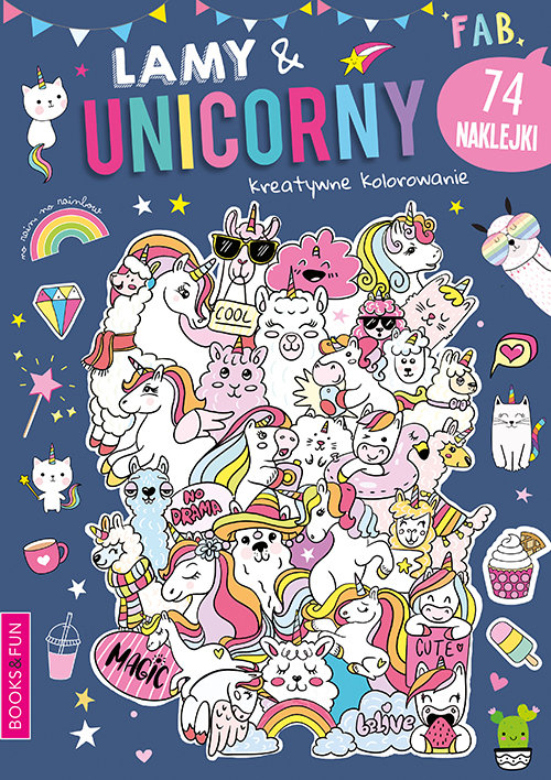 Lamy & Unicorny Activity z Naklejkami