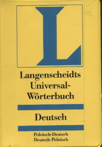 Langenscheidts Universal-Worterbuch  Polnisch - Deutsch, Deutsch - Polnisch