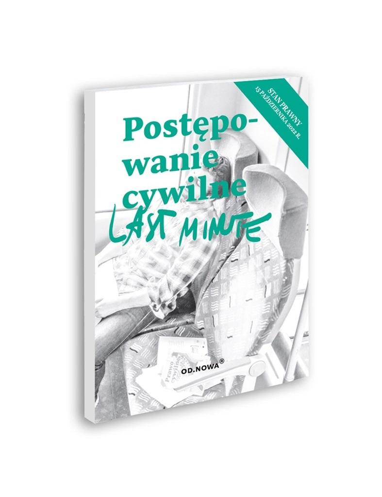 Last Minute postępowanie cywilne 10/22