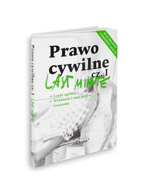Last Minute Prawo Cywilne Część 1