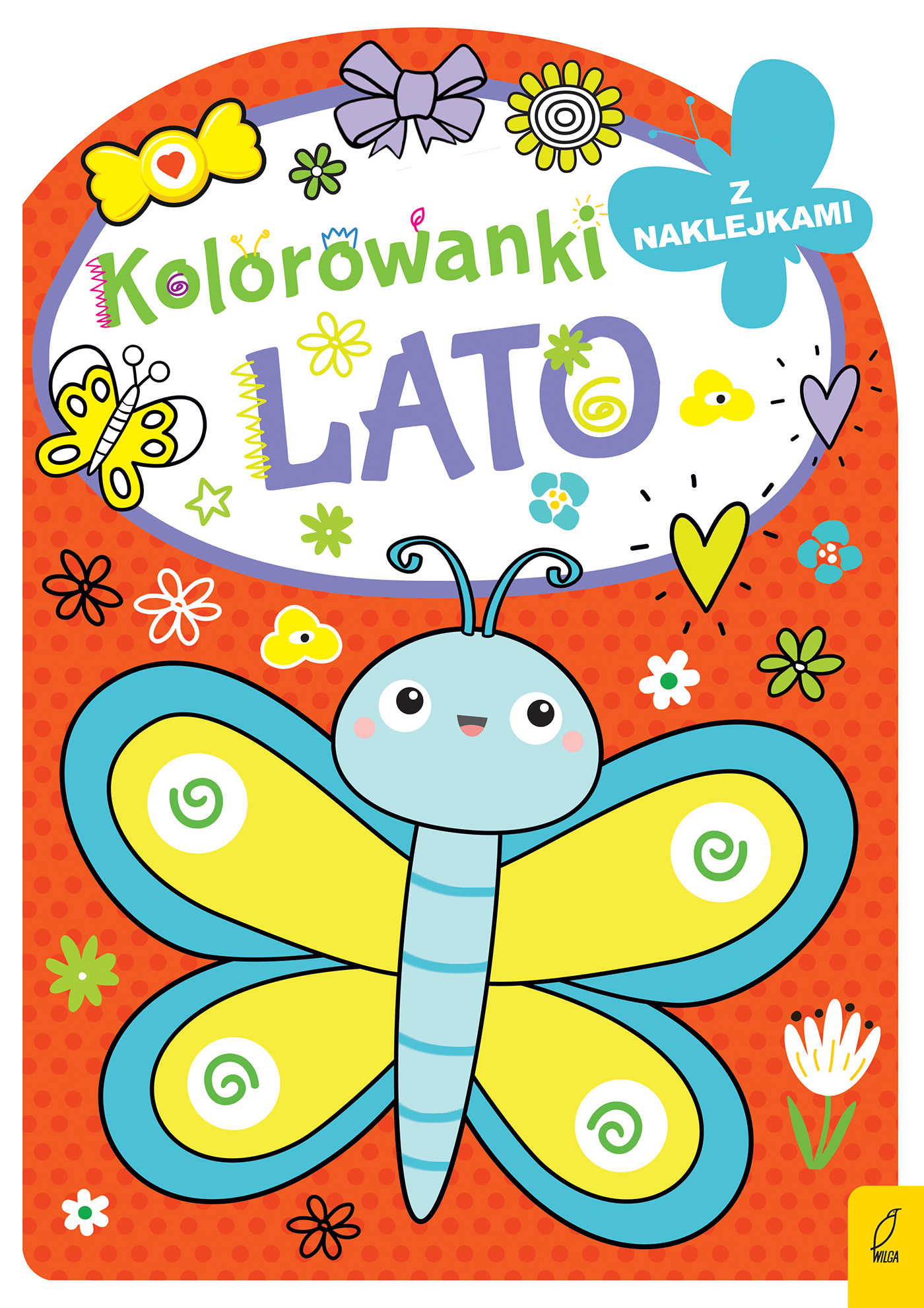 Lato. Kolorowanka z wykrojnikiem
