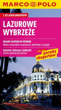 Lazurowe Wybrzeże przewodnik z atlasem drogowym