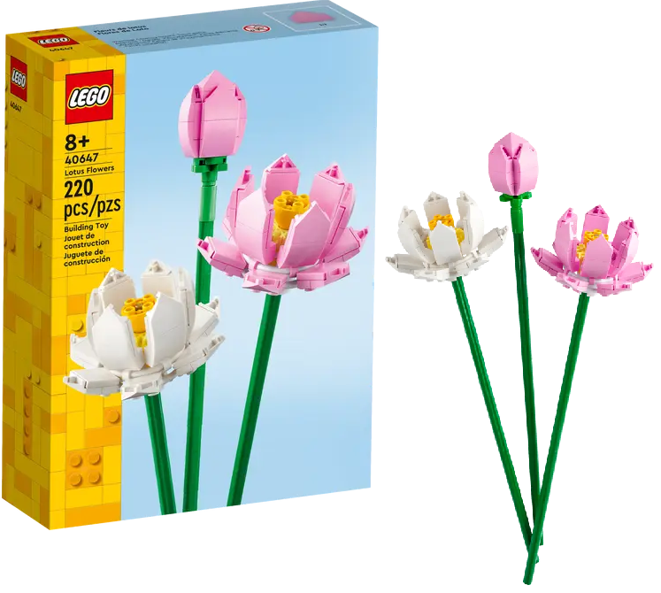 Lego Botanicals Kwiaty Lotosu 40647
