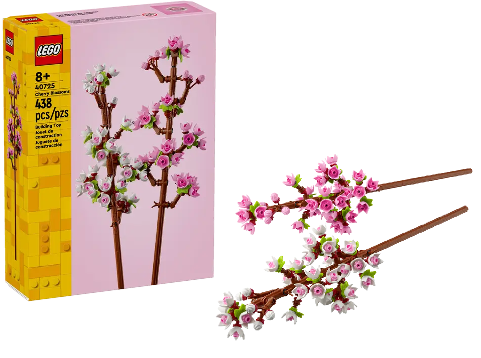 Lego Botanicals Kwiaty Wiśni 40725