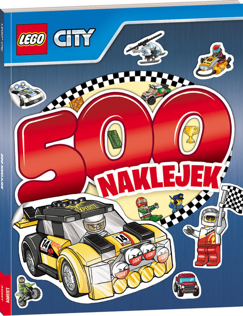 Lego City 500 naklejek