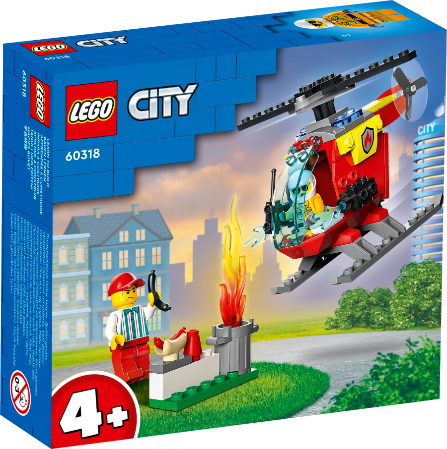 LEGO City Helikopter strażacki 60318
