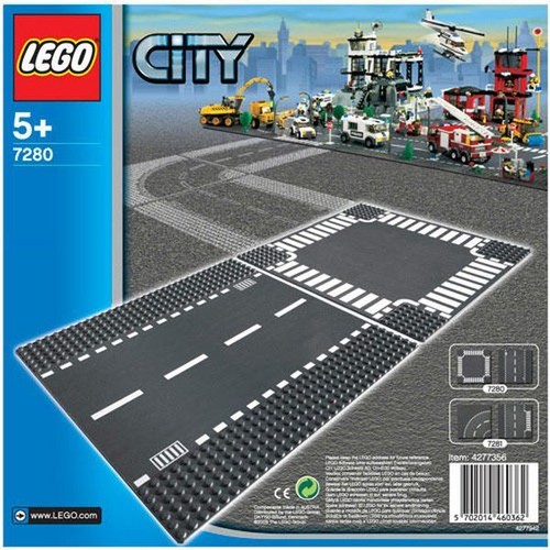 Lego City Odcinek prosty i skrzyżowanie