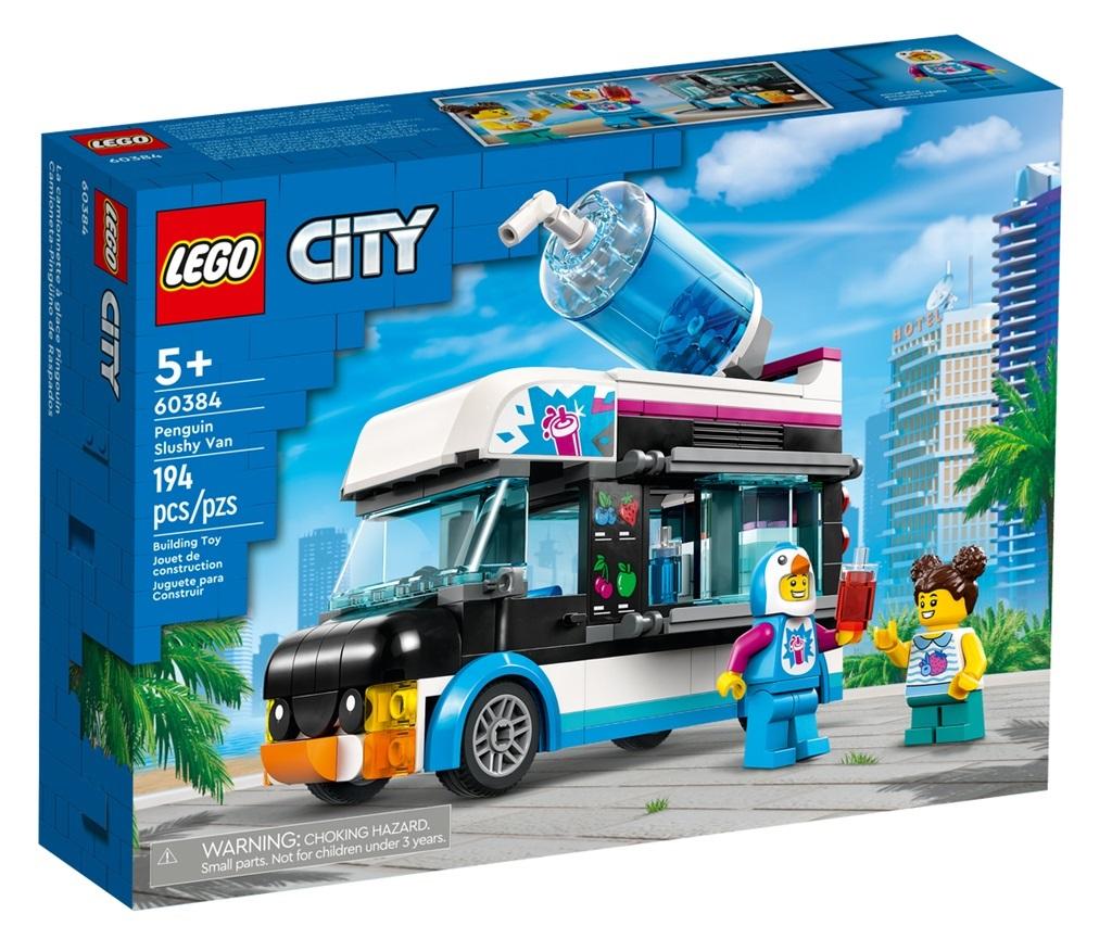 LEGO City Pingwinia furgonetka ze slushem 60384