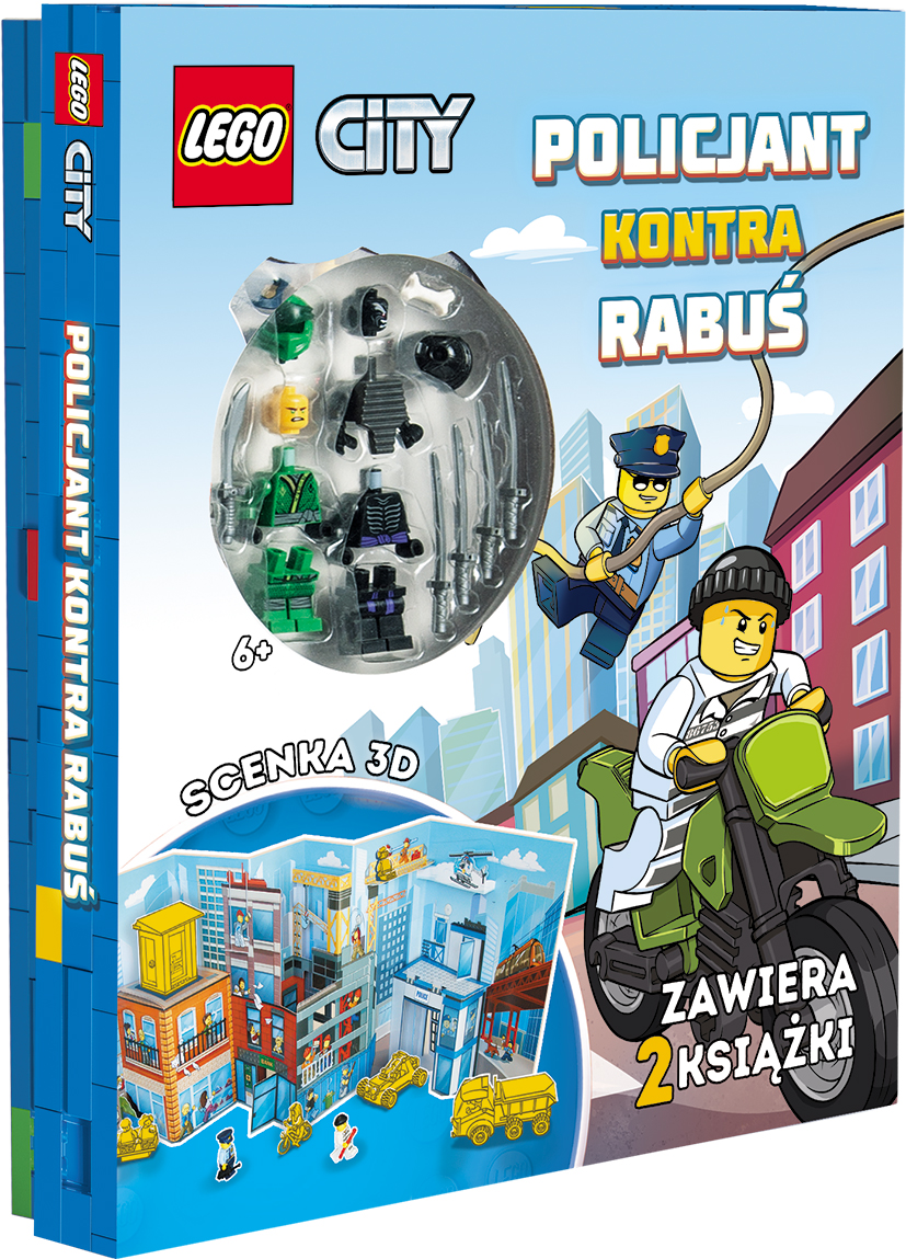 Lego City Policjant Kontra Rabuś