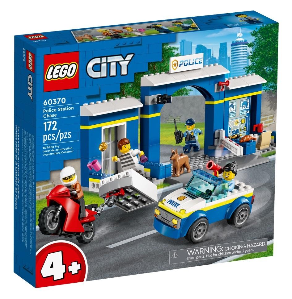 LEGO City Posterunek policji pościg 60370