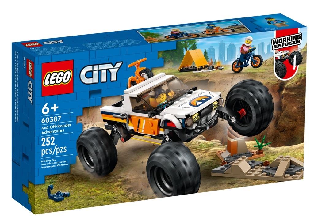 LEGO City Przygody samochodem terenowym z napędem 4x4 60387