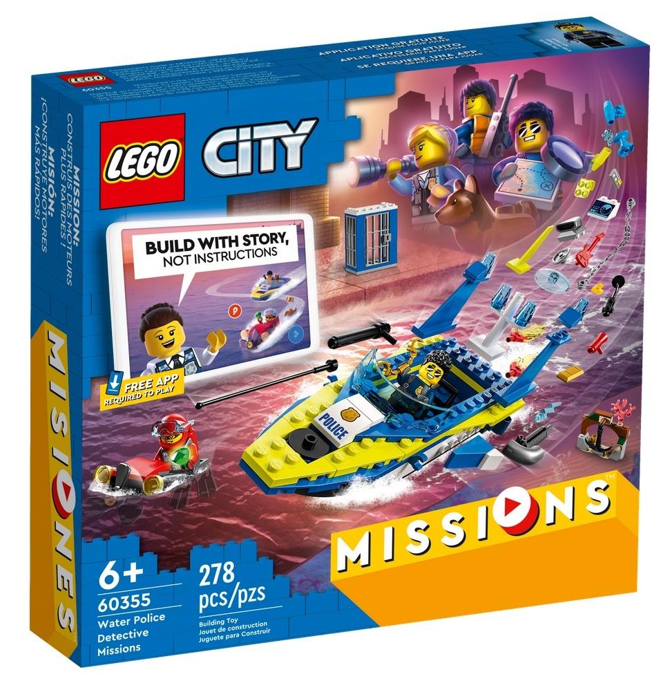 LEGO City Śledztwa wodnej policji LEGO City Śledztwa wodnej policji 60355