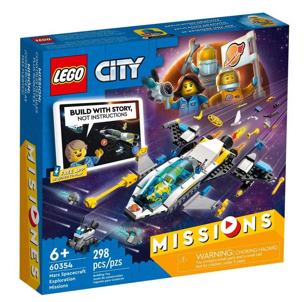 LEGO City Wyprawy badawcze statkiem marsjańskim 60354