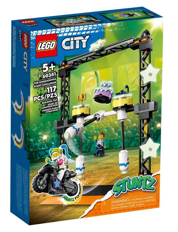 LEGO City Wyzwanie kaskaderskie przewracanie 60341