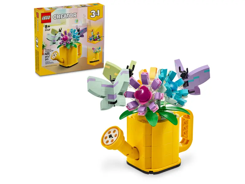 Lego Creator 3w1 Kwiaty w konewce 31149