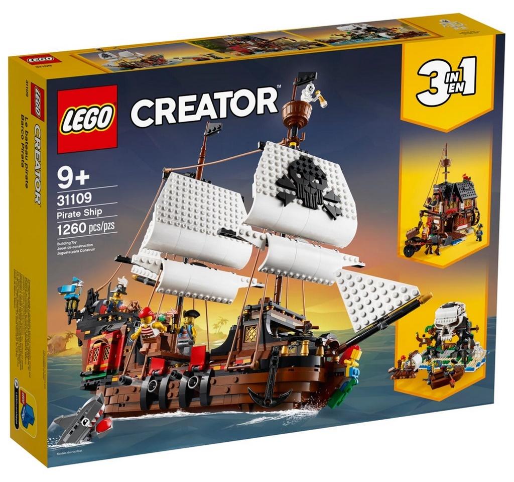 Lego Creator 3w1 Statek Piracki 31109