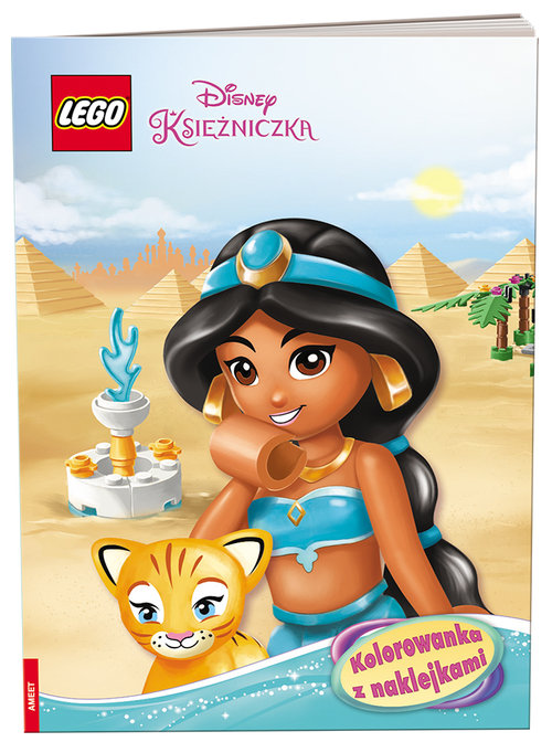 LEGO Disney Księżniczka Kolorowanka z naklejkami