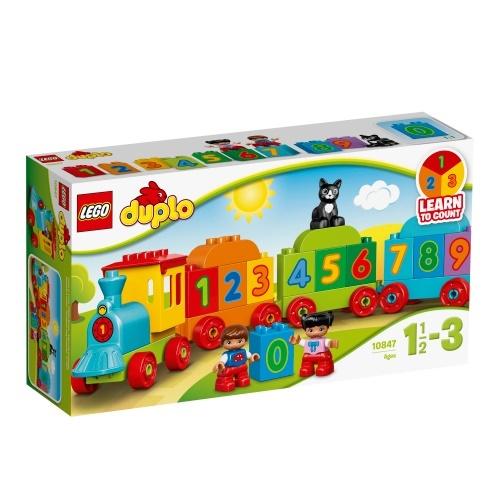 Lego duplo pociąg z cyferkami 10847