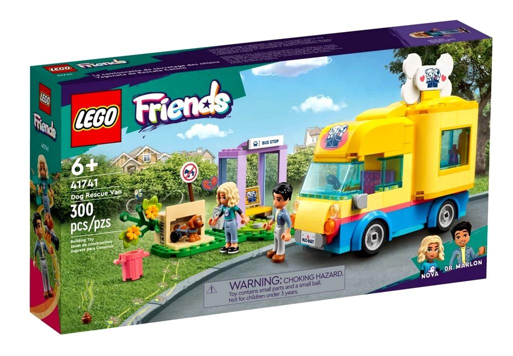 LEGO Friends Furgonetka ratunkowa dla psów 41741