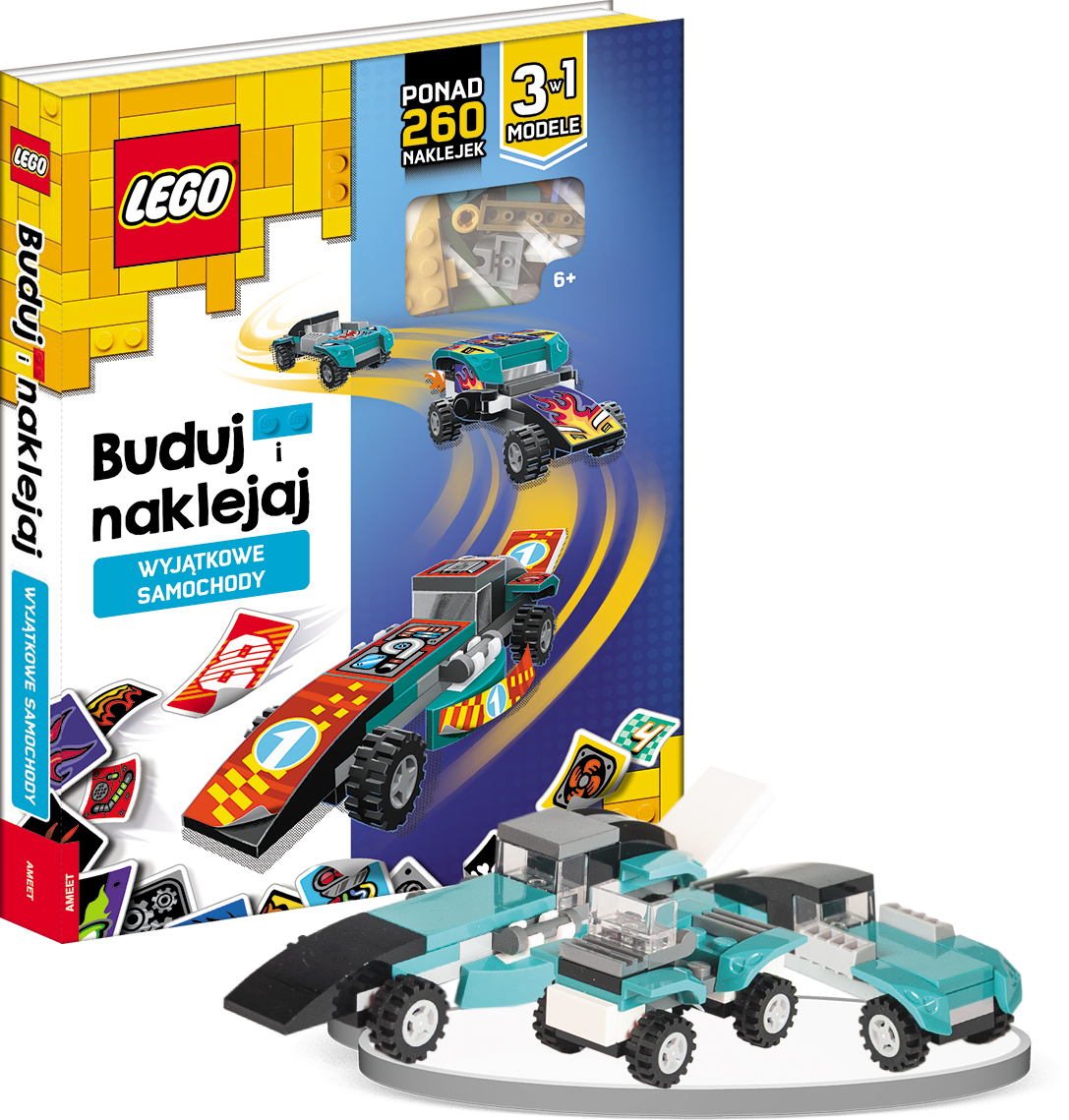 Lego iconic Buduj i naklejaj BSP-6601