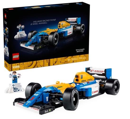 Lego Icons Williams Racing FW14B i Nigel Mansell 10353