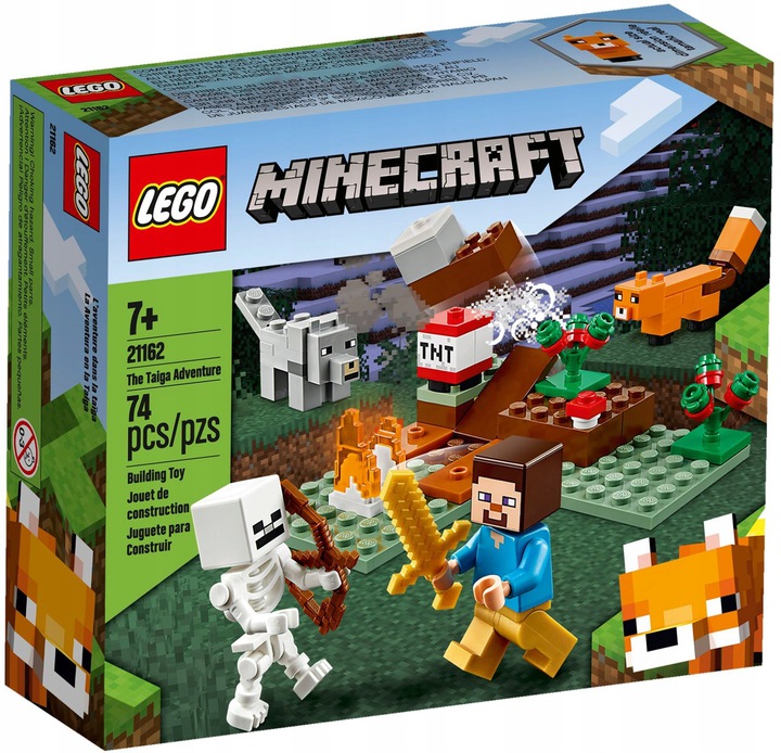 Lego MINECRAFT 21162 Przygoda w tajdze