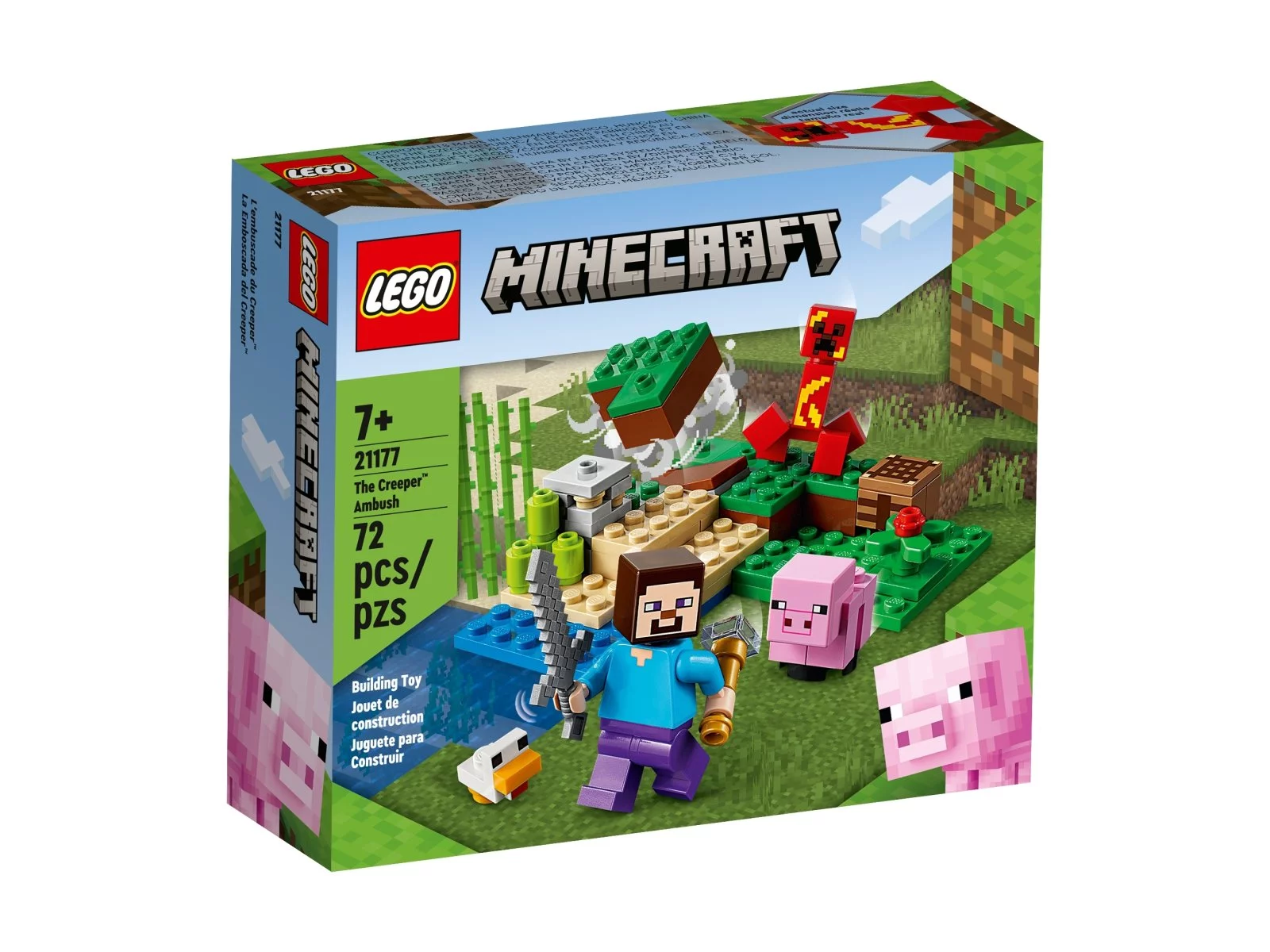LEGO Minecraft Zasadzka Creepera 21177