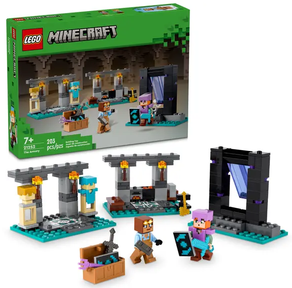 Lego Minecraft Zbrojownia 21252