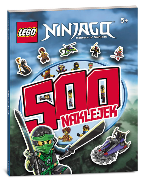 Lego Ninjago. 500 naklejek (5+)