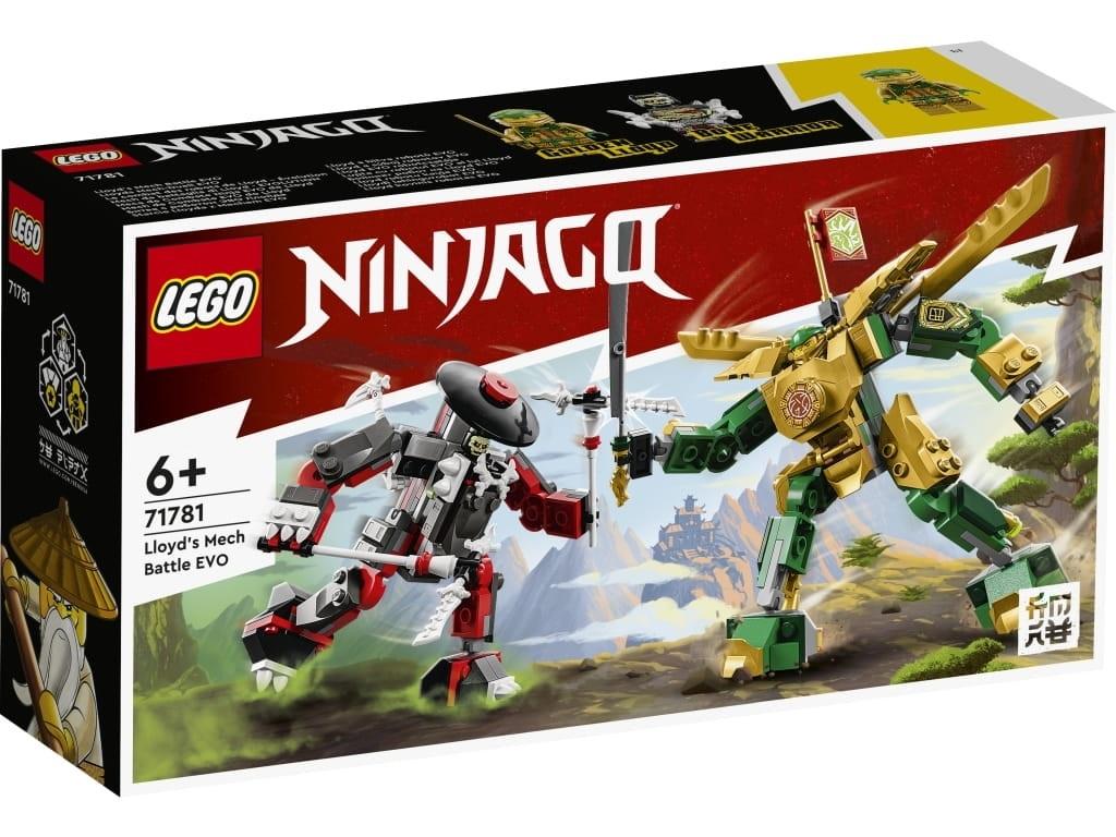 LEGO Ninjago Starcie Lloyda z Mechem EVO 71781