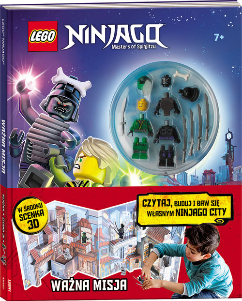 Lego Ninjago Ważna misja Czytaj buduj