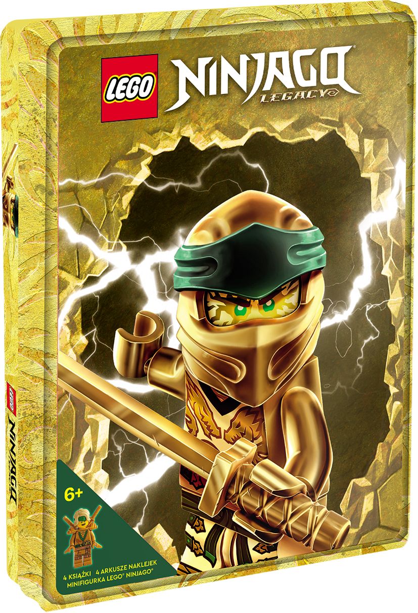 Lego Ninjago zestaw książek z klockami lego ZTIN-6706