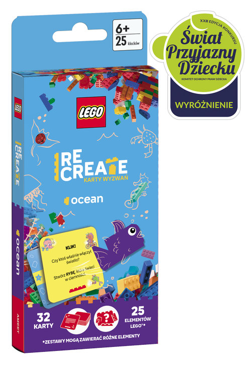 LEGO Recreate Karty Wyzwań Ocean
