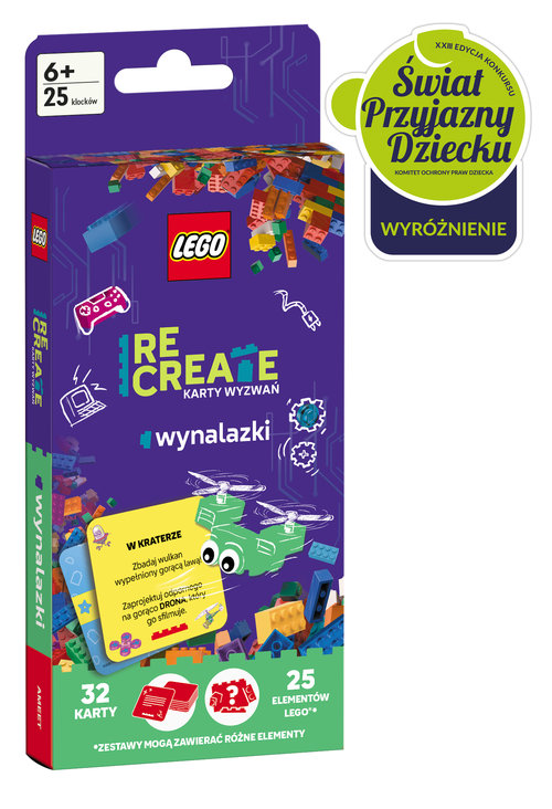LEGO Recreate Karty Wyzwań Wynalazki