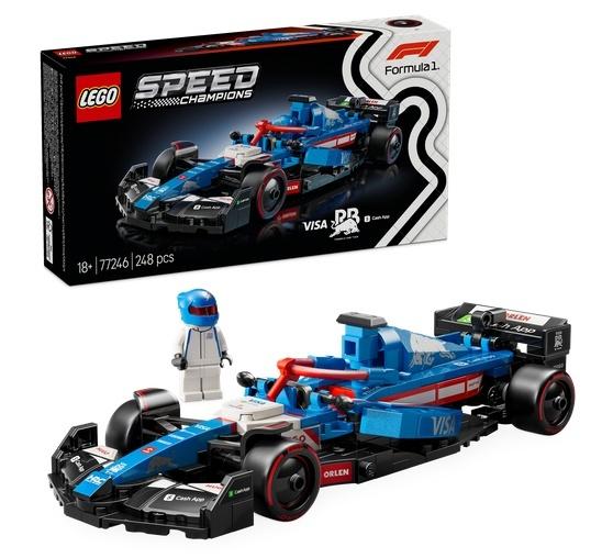 Lego Speed Champions Bolid F1 Visa Cash App RB VCARB 77246