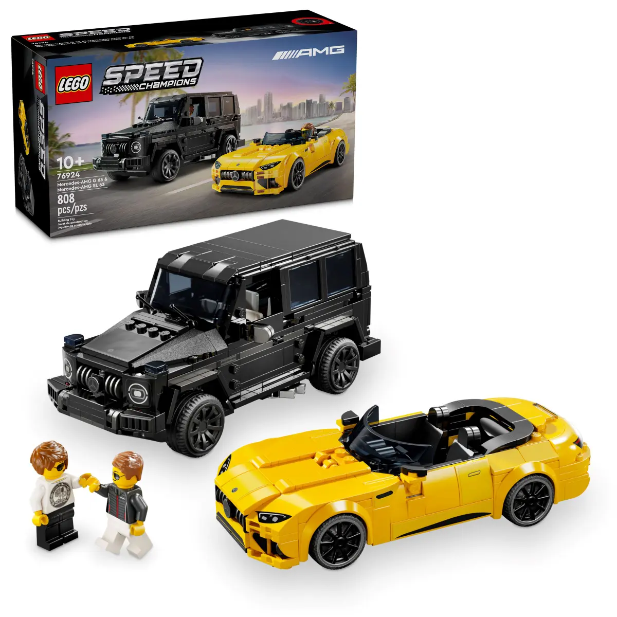 LEGO Speed Champions Mercedes AMG G 63 i Mercedes AMG SL 63 76924