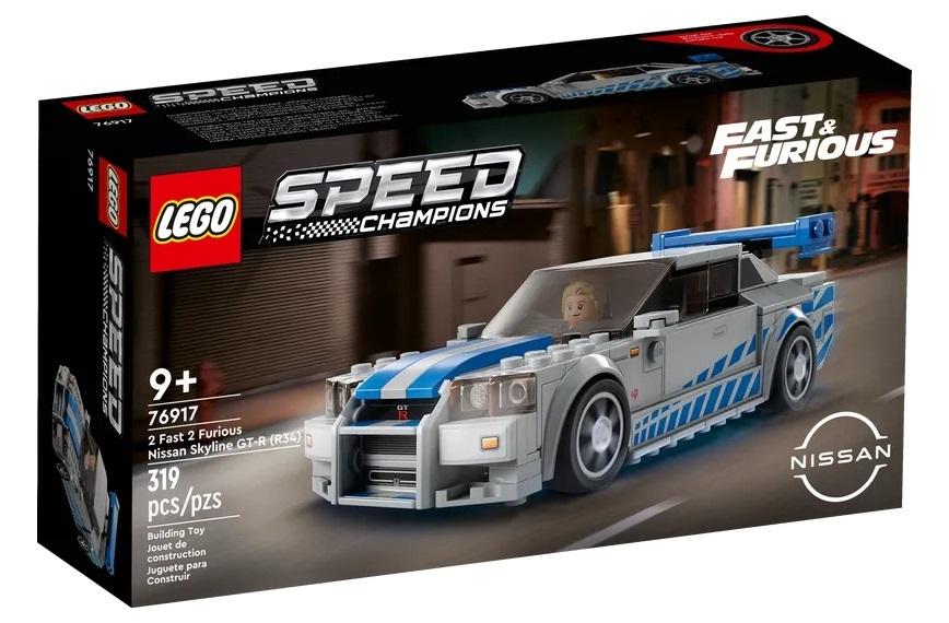 Lego Speed Champions Nissan Skyline GT-R R34 z filmu Za szybcy za wściekli 76917