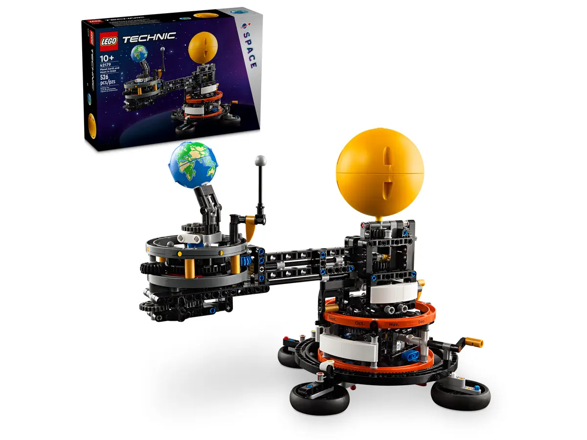 Lego Technic  Planeta ziemia i księżyc na orbicie 42179