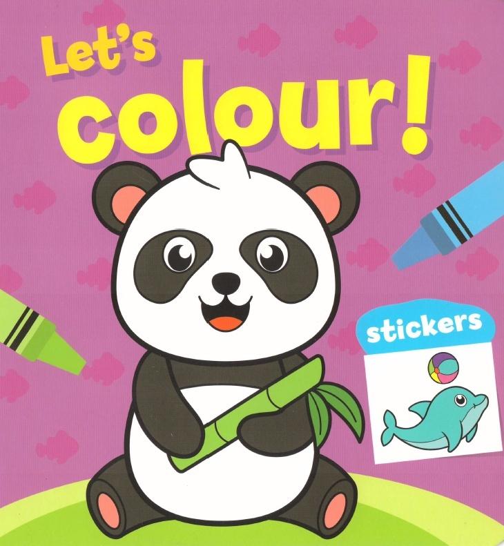 Let's colour! Panda