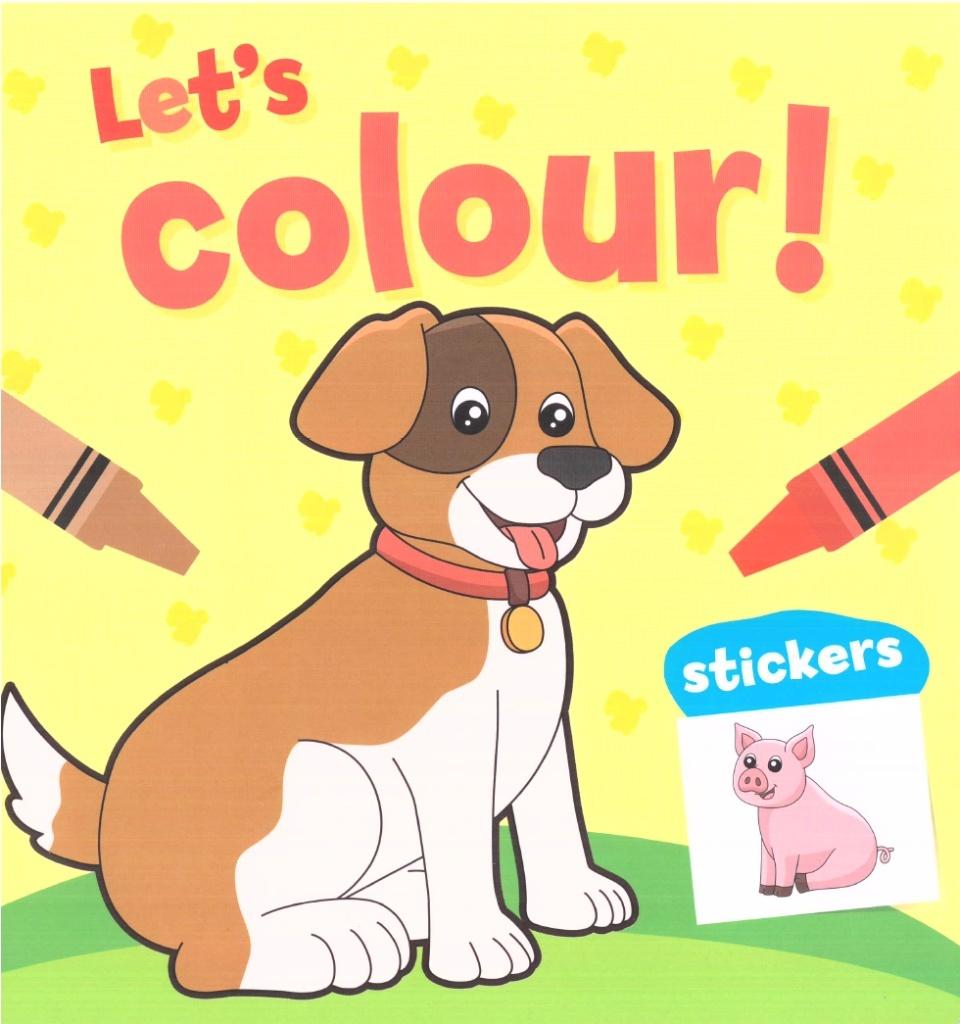 Let's colour! Piesek
