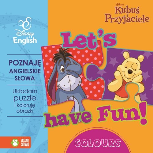 Disney English. Disney Kubuś i Przyjaciele. Let's have Fun! Colours + puzzle