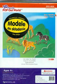 Lew Żyrafa Tygrys Koń