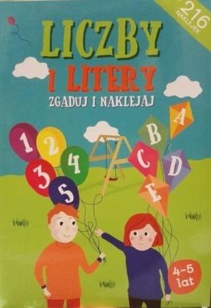 Liczby i litery zgaduj i naklejaj