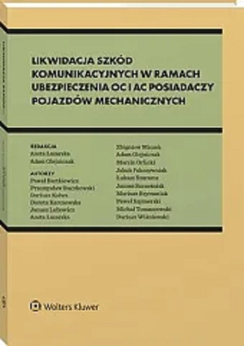 Likwidacja szkód komunikacyjnych w ramach ubezpieczenia OC i AC posiadaczy pojazdów mechanicznych.